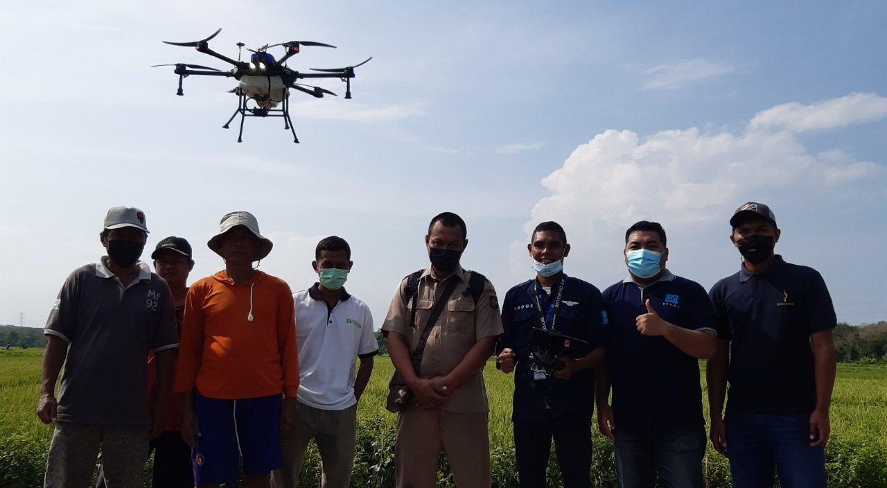 Drone Spraying - Kalasan, DIY